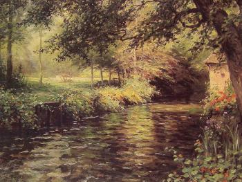 Louis Aston Knight : A Sunny Morning at Beaumont-Le Roger